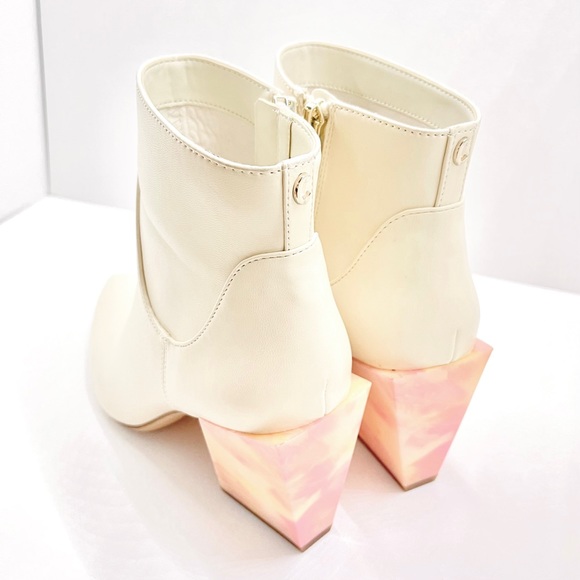 CIRCUS BY SAM EDELMAN — HALSEY MODERN WESTERN ANKLE BOOTS, CHUNKY HEEL, US 7 - Picture 4 of 12